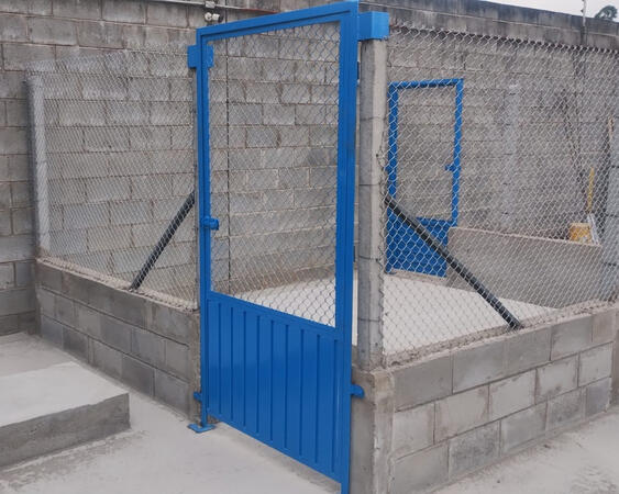 Pitstop para empilhadeira